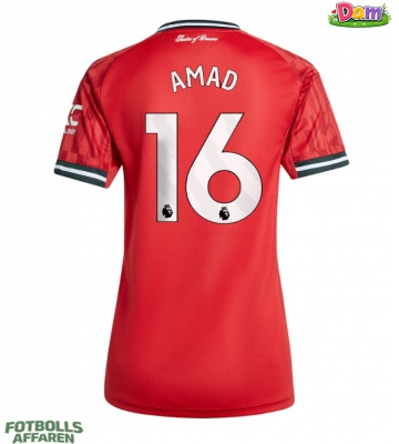 Manchester United Amad Diallo #16 Hemmatröja Kvinnor 2025-26 Kortärmad